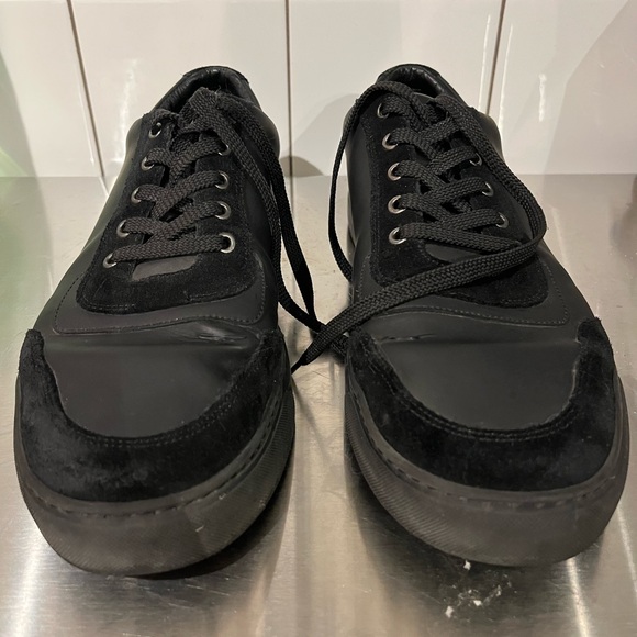 Harry’s of London black sneakers. Suede trim. Size 45 - Picture 2 of 6